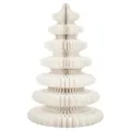 Produktbild: Mica Decorations Papier Weihnachtsbaum - Paper Christmas Tree - H152 x Ø104 cm - Künstlicher Tannenbaum - FSC 100% - Weiß