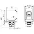 Produktbild: Telegärtner STX M12x1-RJ45 KU 100007557