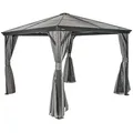 Produktbild: Ambia Garden Pavillon, Metall, 298x261x298 cm, wetterfest, wetterbeständig, rostfrei, Sonnen- & Sichtschutz, Pavillons & Pergolas, Pavillons