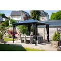 Produktbild: Sojag Aluminium-Pavillon Verona 10 x 10 Anthrazit 298 cm x 298 cm x 261 cm