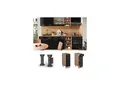 Produktbild: Vicco Schubunterschrank Küchenschrank R-Line Solid Eiche Schwarz 30 cm modern