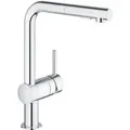Produktbild: Grohe Einhand-Spültischbatterie Minta Chrom herausziehbarer SpülDusch
