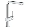 Produktbild: Grohe Küchenarmatur GROHE Minta L-Auslauf, 30274 000 StarLight Chrom, Hochdruck