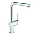 Produktbild: Grohe Minta Küchenarmatur Wasserhahn ausziehbar Spültischarmatur chrom 30274000
