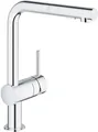 Produktbild: GROHE Minta 30274000 Küchenarmatur Chrom ausziehbar Dual Spray 360°