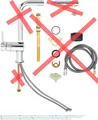 Produktbild: Grohe Minta Standarmatur für die Küche, silberfarben