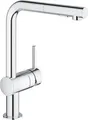 Produktbild: GROHE Minta 30274000 Küchenarmatur Chrom Ausziehbar 2 Strahlarten 360°