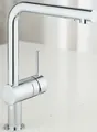 Produktbild: GROHE EH-Spültischbatterie Minta 30274 L-Auslauf ausziehbare Spülbrause chrom