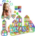 Produktbild: COOLJOY Magnetische Bausteine 40 Teile Magnetbausteine Magnete Kinder, Spielzeug
