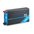 Produktbild: ECTIVE - Wechselrichter 12V auf 230V CSI 15-1500W Reine Sinuswelle - Offgrid-Spannungswandler DC/AC Strom mit USB, Überlast- & Überhitzungsschutz, NSV & USV Funktion und Batterieladefunktion bis 15A