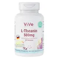 Produktbild: L-Theanin 500mg Tabletten - 60 Tabletten - Hochdosiert - Vegan | Qualität aus Deutschland von ViVe Supplements
