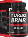 Produktbild: BRNR TURBO BRNR Sofort Stoffwechsel Formel mit Cholin, Grüntee Extrakt, Glucomannan, Garcinia Cambogia, Guarana, 120 Kapseln