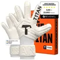 Produktbild: T1TAN Torwarthandschuhe Erwachsene, CLASSIC White-Out, Größe 6-11 weiß 6