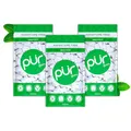 Produktbild: PUR Gum | Zuckerfreier Kaugummi | Mit Xylit | Vegan, Aspartamfrei & Glutenfrei | Natürlicher Kaugummi Mit Spearmint-Geschmack, 55 Stück (3er Pack)
