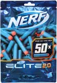 Produktbild: HASBRO, Nachfüllungen von 50 Elite 2.0 NERF Darts, , HASE9484