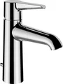 Produktbild: LAUFEN PURE Einhand-Waschtischmischer, Eco+, Festauslauf, Ausladung 110 mm, mit Ablaufventil, verchromt, HF901701100000