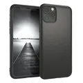 Produktbild: Für Samsung Galaxy A3 (2017) Hülle Case Silikon Cover Schutz Tasche Matt Schwarz