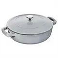 Produktbild: Staub Runder Gusseisen-Schmortopf mit Deckel – 24 cm – 2,5 L