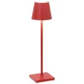 Produktbild: Zafferano Akkuleuchte Poldina Pro Micro 27,5 cm Rot