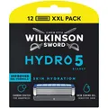 Produktbild: WILKINSON SWORD Hydro 5 Ersatzklingen mit Aloe Vera Gel und Flip Trimmer