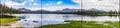 Produktbild: zaun|zu Bergsee XXL - bedruckter Panorama Sichtschutzstreifen auf Rolle | moderner Motivdruck | einfache Verarbeitung | Aufwertung vom Doppelstmattenzaun | UV-beständig 7,5m x 1,8m