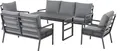 Produktbild: Primaster Gartenlounge-Set Primaster Gartenmöbel-Set Tarent, Witterungsbeständig