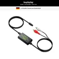 Produktbild: DA Wandler 192KHz Toslink Koaxial auf Analog RCA L/R Audio Adapter