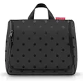 Produktbild: reisenthel toiletbag XL Kosmetiktasche Waschtasche glossy dots black WO7075