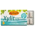 Produktbild: Birkengold Xylit Kaugummi Pfefferminze, Zahnpflege-Kaugummi, zuckerfrei, 70 % Xylit, vegan, ohne Titandioxid, 1 x 17g (12 Stück)