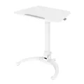 Produktbild: SVITA WONJU Laptoptisch Mobiler Stehtisch Laptopständer Laptopwagen Klappbar Höhenverstellbar Weiß