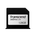 Produktbild: Transcend 128 GB JetDrive Lite extra Speicher-Erweiterungskarte für MacBook Air 13''; angepasst und abschließend mit dem Karten-Slot (Generation Ende 2010-2017), TS128GJDL130, schwarz / silberfarben
