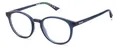 Produktbild: POLAROID Oval ECO POLYAMIDE Brillen in Blau für Herren, Brille mit Sehstärke, optional mit Sonnenbrillen tönung oder Blaulichtfilter (Modell PLD D498)