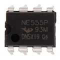 Produktbild: BOJACK 50 Stück NE555 Timer IC NE555P Impulsgenerator DIP-8  4,5 V - 18 V