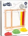Produktbild: Webrahmen Set rechteckig 19  x 22 x 3cm mit Wolle von small foot