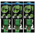 Produktbild: (3.11€/1m) 3er Set PROFI Spanngurt Gurt Zurrgurt 6mx35mm, 2 Spitzhaken Ratsche R