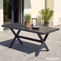 Produktbild: BRAST Gartenlounge-Set Aluminium Adria | viele Varianten & Module | bis zu 5 Personen | Sofa Sessel Tisch | korrosionsfrei wetterfest | Loungemöbel Essgruppe Gartenmöbel | Esstisch