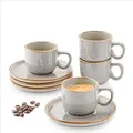 Produktbild: Sänger Espressotassen, Grau, Keramik, kratzfest, Kaffee & Tee, Tassen, Espressotassen