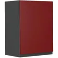Produktbild: Vicco Hängeschrank R-Line Hängender Küchenschrank Rot/Anthrazit 45 cm J-Shape