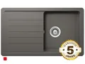 Produktbild: Schock Toledo D-100 Silverstone Grau Granit-Spüle Küchenspüle Auflage