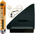 Produktbild: FOLIATEC Scheiben Tönungsfolie BLACKNIGHT REFLEX Superdark 76x152 + 51x400cm TÜV