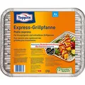 Produktbild: Toppits Aluschalen Express-Grillpfanne silber 28,0 x 22,0 cm, 4 St.