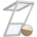 Produktbild: VELUX Dachfenster Lichtlösung GGL GIL LICHTBAND Holz klar lackiert THERMO Schwingfenster, 78x118/92 cm (MK06)