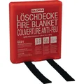 Produktbild: Löschdecke DIN EN 1869:2001 L1800xB1200mm silikonbesch.Glasfasergew.m.Hardbox