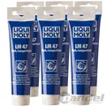 Produktbild: 6x 100 GRAMM LIQUI MOLY LM47 LANGZEITFETT+MoS2 SCHMIERFETT MEHRZWECKFETT SPEZIAL