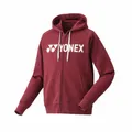 Produktbild: Yonex Kapuzenjacke Full-Zip Logo (Baumwolllmix) weinrot Herren, Größe: XXL