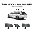 Produktbild: ClimAir Sonniboy Sonnenschutz Skoda Octavia IV Combi Kombi 2019- Scheibennetze