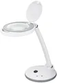 Produktbild: Goobay LED-Stand-Lupenleuchte, 6 W - 80-450 lm, dimmbar, 100 mm Glaslinse, 1,75-fache Vergrößerung, 3 Dioptrien 60363