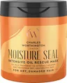 Produktbild: Charles Worthington Moisture Seal Intensive Oil Rescue Nährende und feuchtigkeitsspendende Haarmaske für trockenes Haar, Behandlung für krauses Haar, 160 ml