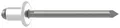 Produktbild: Gesipa 1433496 Blindniete Stahl Aluminium 500St.