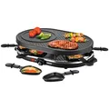 Produktbild: Unold 49795 Raclette Grill 8 Personen Pfännchen Tischgrill Elektrogrill 1200W